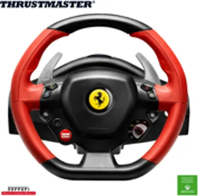 Image de Thrustmaster Ferrari 458 Spider - Lenkrad- und Pedale-Set - verkabelt - für Microsoft Xbox One