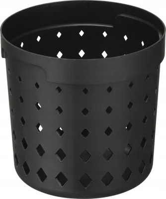Produktbild von NHG Aufbewahrungskorb SEOUL ROUND ORGANIZER M PP schwarz