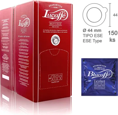 Obrázok produktu pre káva Lucaffé BLUCAFFÉ - pods 150ks