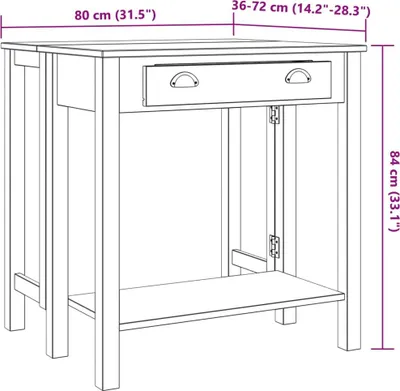 Imagen del producto de vidaXL Juego de 5 piezas para bar, color blanco, madera maciza de pino