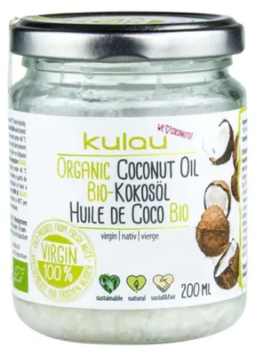 Immagine prodotto di Olio di cocco biologico RAW - 200ml