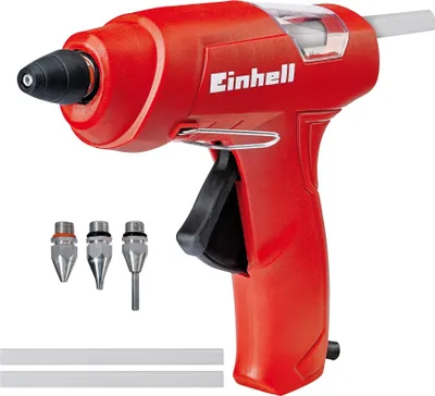 Image de Einhell TC GG 30 Pistolet à colle électrique Noir Rouge