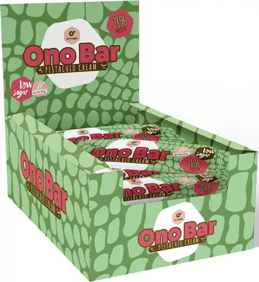 Produktbild von Go Fitness ONO Bar (12x40g) Pistachio Cream - Riegel - Protein-Riegel