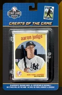 Obrázok produktu pre Legendy MLB – Sada 10 zberateľských kariet Autentice