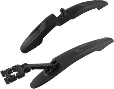 Produktbild von Famanu Fahrradschutzblechset Vorne und Hinten 24-29 Zoll - MidGard Fahrradschutzblech