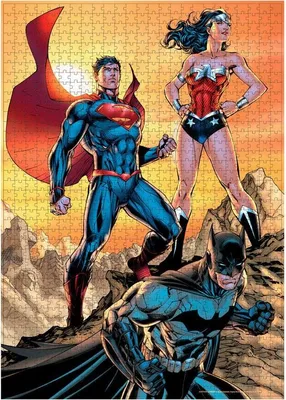 Zdjęcie produktu dla Puzzle DC Comics Liga Sprawiedliwości 1000szt