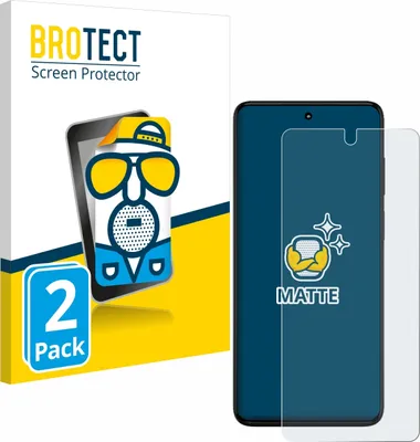 Produktbild von 2x BROTECT Schutzfolie für Motorola Moto G82 5G Displayschutz Displayschutzfolie Folie Matt Entspiegelungsfolie