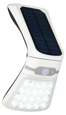 Obrázek produktu pro Solární nástěnné svítidlo LED, soumrakový senzor, nepřímé světlo, H 22 cm