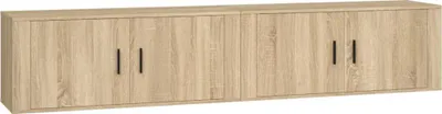 Obrázek produktu pro vidaXL TV nástěnné skříňky 2 ks Dub Sonoma 100x34,5x40 cm