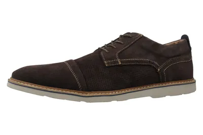 Produktbild von Boras Halbschuhe in Übergrößen Braun 6002-0011 große Herrenschuhe