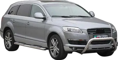Produktbild von Stahl Seitenschweller Schwellerrohre für Audi Q7 4L 2006-2015 Silber