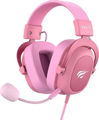 Produktbild von Havit H2002d, Kabelgebunden, 20 - 20000 Hz, Gaming, Kopfhörer, Pink