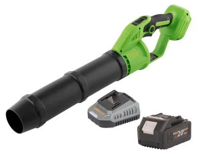 Image de Procraft PB24b Souffleur de feuilles sans fil 20 V Brushless + 1x batterie 4,0 Ah + chargeur