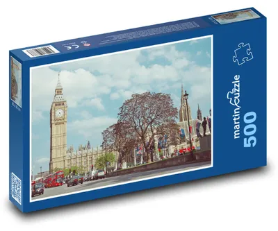 Zdjęcie produktu dla Puzzle 500 Big Ben - Londyn, parlament - martinpuzzle