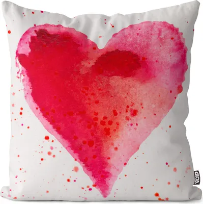 Produktbild von VOID Herz Valentinstag Muttertag Liebe Kissenbezug Kissenhülle Polyester wasserfest Outdoor Indoor