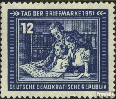 Produktbild von Briefmarken DDR 1951 Mi 295 (kompl.Ausg.) postfrisch Tag der Briefmarke