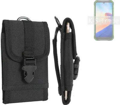 Produktbild von K-S-Trade Holster Handy Hülle kompatibel mit Blackview BV7200 Holster Handytasche Gürtel Tasche Schutz Hülle Robust Outdoor schwarz