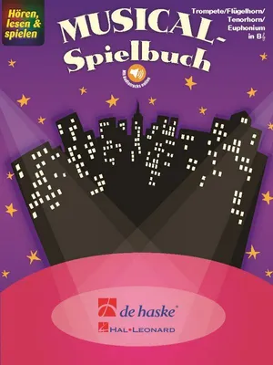Produktbild von Hören lesen und spielen - Musical-Spielbuch (+Audio online)für Trompete/Flügelhorn/Tenorhorn/Euphonium in B im Violinschlüssel
