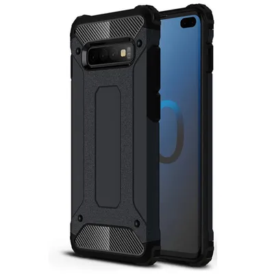 Obrázok produktu pre Techsuit Hybrid Armor – puzdro na Samsung Galaxy S10 – čierny