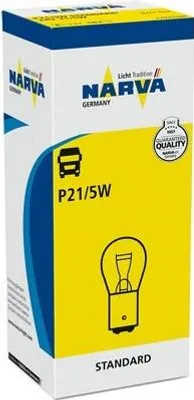 Productafbeelding van Lamp P21/5W 24V/21/5W, type BAY15D (met metalen fitting), 10 stuks.