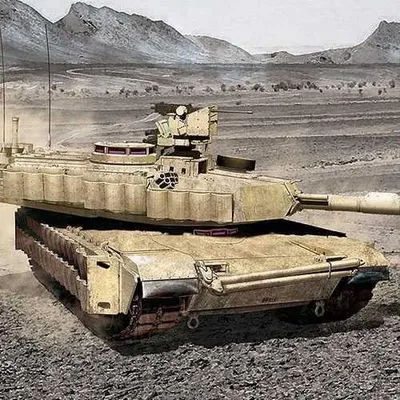Image de Kit de modélisme tank 13504 - Armée américaine M1A2 V2 TUSK II (1:35)