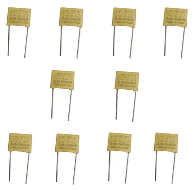 Polypropylen-Kondensator 0,47 µF 275V 10er-Pack
