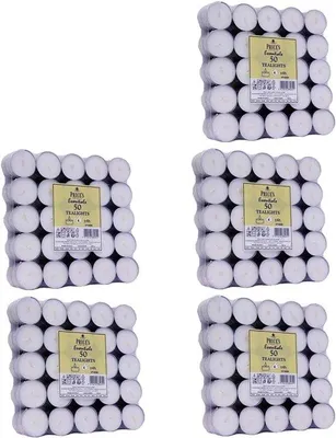 Produktbild von Famanu Teelichter 250 Stück - Lange Brenndauer
