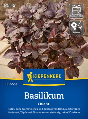 Produktbild von Kiepenkerl Basilikumsamen Chianti Ocimum basilicum 150 Pflanzen