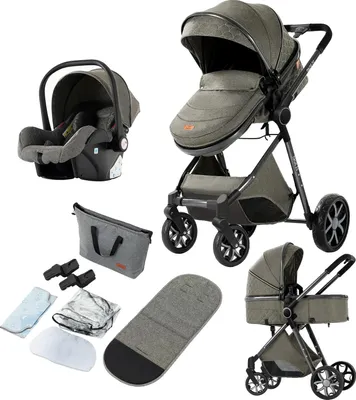 Immagine prodotto di Passeggino, struttura versatile, facile da ripiegare, YV9-DEEPGREY