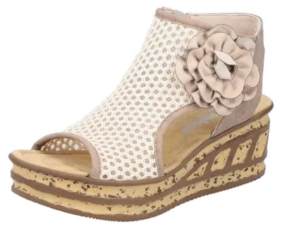 Produktbild von Rieker Keilsandalette Beige