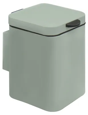 Produktbild von bremermann eckiger Wand-Kosmetikeimer 3 Liter, Salbei