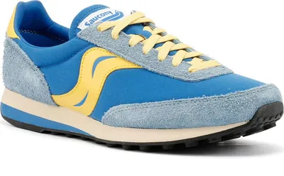 Image de Baskets Saucony Trainer 80 Original bleu/moutarde