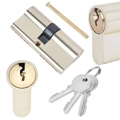 Obrázek produktu pro Bauster Vložka do zámku mosazná 40/40 3 klíče