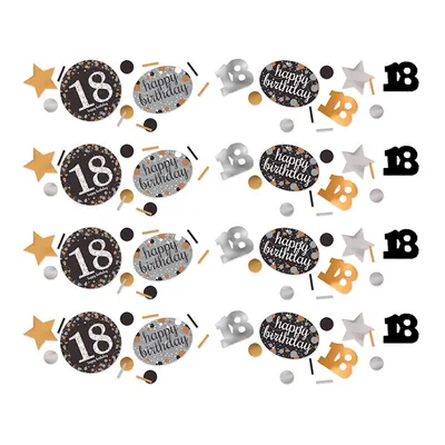 Produktbild von Konfetti Metall 34g Sparkling Gold #18