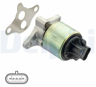 Produktbild von DELPHI EG10397-12B1 AGR-Ventil x