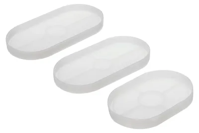 Imagen del producto de Juego de 3 moldes de silicona para proyectos creativos