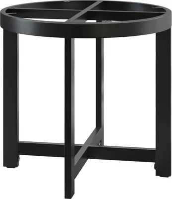 Produktbild von ORLANDO | Bistro Lounge Tischgestell | Ø48,5 x H50 cm | Schwarz | Tischgestell Schwarz, Tischgestell Gastro