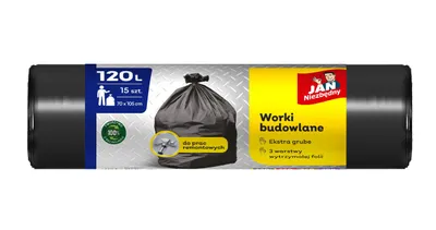 Immagine prodotto di Wiadro budowlane z tworzywa LDPE 120L czarne