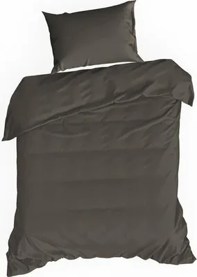 Image de Eurofirany Parure de lit NOVA3 marron 140x200 cm 2 PIECES : avec 1x taie d'oreiller 70x80 cm
