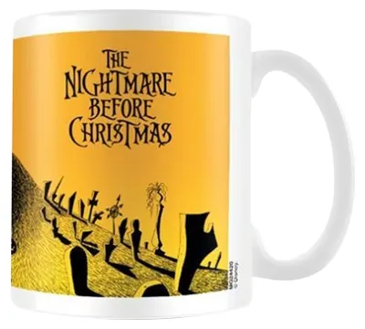 Produktbild von Disney Nightmare Before Christmas Graveyard Scene 11oz/315ml Kaffeetassen, Mehrfarbig, 7.9 x 11 x 9.3 cm