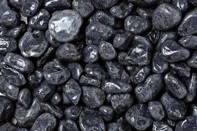 Produktbild von Kies Nero Ebano 40 - 60 mm schwarz 25 kg
