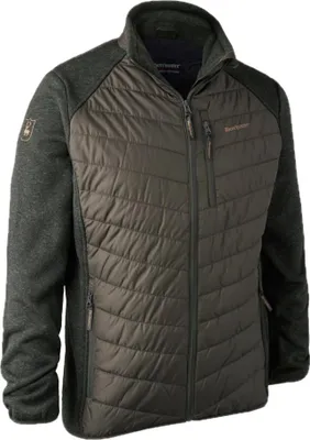 Image de Deerhunter Moor Veste matelassée avec tricot en trois couleurs, couleur:Timber, taille:S