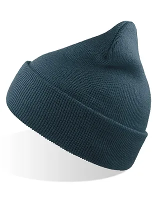 Produktbild von Atlantis WIND | Herren Winter Beanie mit Bündchen - Farbe: Petrol - Größe: One Size