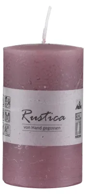 Produktbild von durchgefärbte Rustic Kerzen Altrosa 150 x Ø 70 mm, 1 Stück
