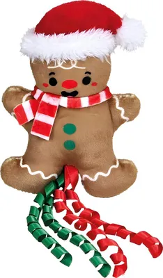 Produktbild von Nobby Xmas Plüsch Lebkuchenmann mit Catnip 13(21) cm