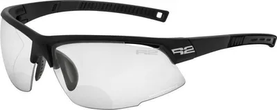 Zdjęcie produktu dla Gogle R2 Racer fotochromowe z dwuogniskową soczewką plus 2 czarno-szary mat AT063A10/2