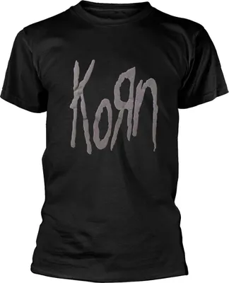 Zdjęcie produktu dla Korn Logo (Hi-Build) Black XL Koszulka