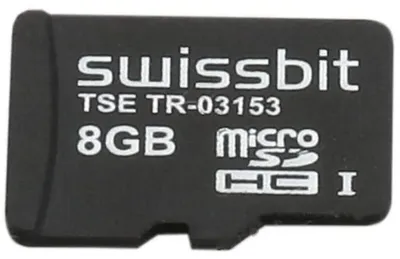 Produktbild von OLYMPIA Speicherkarte TSE swissbit (607663) 8 GB (607663)
