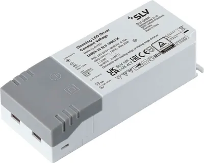 Produktbild von SLV 1006336 LED Netzteil, 25W 24V LED Netzteil weiß Dimmbar