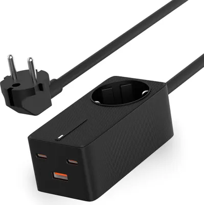 Produktbild von Wandladegerät KSIX GaN Schwarz 65 W